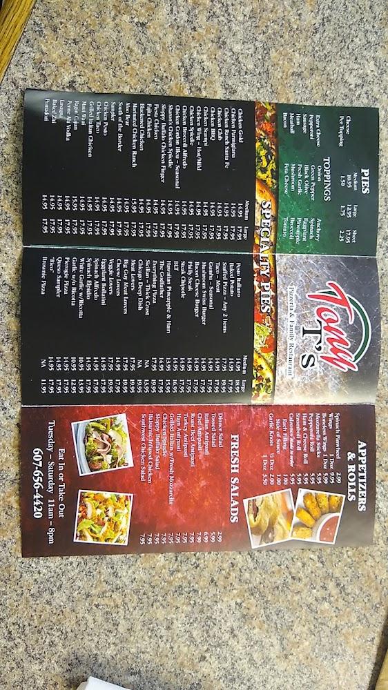 Tony T's Menu image 3